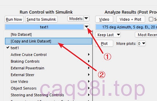 添加一个新的simulink仿真配置