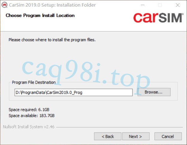 Setup_CarSim路径